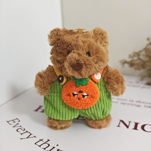 Llavero Colgante Oso <span class=keywords><strong>Barcelo</strong></span> con Vestido para Muñeco de Peluche de 12CM, Ropa Unisex para Oso de Peluche, 14 Años en adelante, Nuevo - Product Image 4