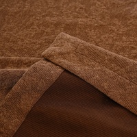Ensemble de 4 draps-housses marron foncé doux pour la peau pour table de massage et lit de salon de beauté/SPA