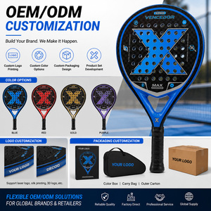 Raqueta de Pádel de Fibra de Vidrio, Raqueta de Tenis de Playa para Deportes - Product Image 5
