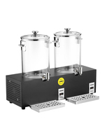 Airuisi Distributeur commercial portable de boissons réfrigérées Baril électrique en PC pour restaurant Traiteur pour café Jus Autre