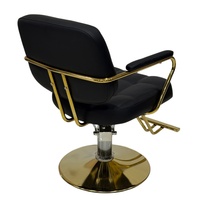 Chaise de coiffure hydraulique inclinable robuste personnalisable en couleur pour salon de coiffure, salon de beauté commercial et salon de séjour