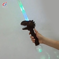 Chengji gros bâtons flash jouet populaire en plastique éclairer noël led clignotant dinosaure bâton pour enfants