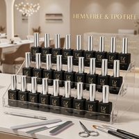 Vernis à ongles en gel UV sans TPO DZ HEMA 15ml, design français, écologique, végan, fournitures de beauté pour ongles, professionnel, 5000 couleurs