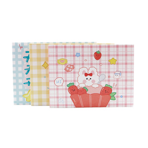 Creative Foodie Rabbit Christmas Cards Student Birthday Gifts Cute Party Cards with Envelopes Custom Logo Acceptable - Product Image 5