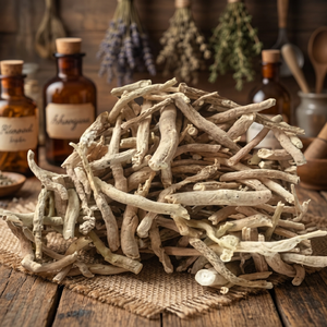 Extracto de Raíz de Ashwagandha Ayurvédica en Polvo con Ingredientes Herbales Naturales de Primera Calidad para Suplemento de Salud - Product Image 3