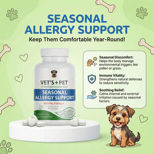 Private Label Honden Supplement voor Seizoensallergieën, Immuunversterker, Histaminebalans, Zachte Kauwtabletten voor Verlichting van Jeukende Huid, OEM - Product Image 1