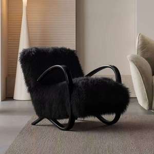 Nordic Designer Solid Wood Furniture Creative Modern Style for Living Room Balcony Hotel Lobby Reception & Reading - Product Image 5