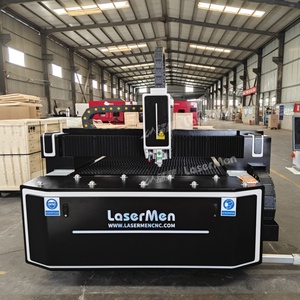 เครื่องตัด CNC เลเซอร์คู่พร้อมมอเตอร์เซอร์โวและการควบคุมความแม่นยำไฟเบอร์ + LM-1530CF เครื่องตัดเลเซอร์ CO2 - Product Image 3
