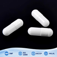Service OEM/ODM, capsules vides certifiées Halal, couleur blanche, tailles 000/00/0/1/2/3/4/5, capsules vides végétales HPMC