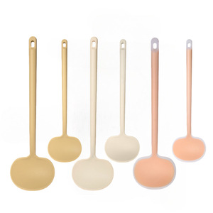 Spatule en silicone en forme de champignon, antiadhésive, tête ronde, outil de cuisine multifonction, passe au lave-vaisselle, spatule de cuisine réutilisable - Product Image 4