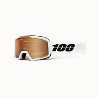 Lunettes de motocross 100 Style, anti-buée, UV400, coupe-vent, pour moto tout-terrain, MX, vintage