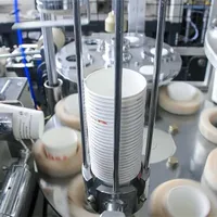 Machine à gobelets et assiettes en plastique jetables, entièrement automatique, haute vitesse