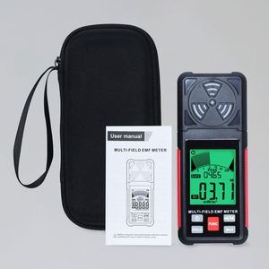 เครื่องวัด EMF แบบพกพา เครื่องทดสอบรังสีสนามแม่เหล็กไฟฟ้า EF RF MF พร้อมเสียงเตือนและไฟแจ้งเตือน ใช้แบตเตอรี่ AAA ระบบเปิด-ปิดอัตโนมัติ สำหรับใช้ในบ้าน - Product Image 2