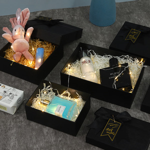 Business <strong>Cardboard</strong> <strong>Suitcase</strong> Baby Born Hijab Beauty New Jewelry Shirt Bag Gift Box Set 2024 - Product Image 4