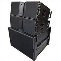 Sistema de Altavoces Profesionales Personalizados, Sistema de Sonido PA, Equipo de Sonido Pasivo, Sistema de Altavoces Line Array de 2 y 3 Vías con Doble Woofer de 12 Pulgadas