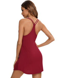 Abbigliamento da <span class=keywords><strong>Notte</strong></span> Personalizzato per Donne, <span class=keywords><strong>Camicia</strong></span> da <span class=keywords><strong>Notte</strong></span> Morbida in Modal con <span class=keywords><strong>Bottoni</strong></span>, Vestaglia per Casa - Product Image 6