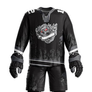 Vêtements de sport d'extérieur en gros Uniforme de hockey sur glace de différentes couleurs Qualité supérieure Nouveau style Respirant Séchage rapide Hockey sur glace - Product Image 4