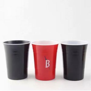 เครื่องพิมพ์โลโก้แบบกำหนดเองสำหรับแก้วพลาสติกสองชั้นสำหรับงานปาร์ตี้เบียร์ - Product Image 1