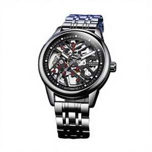 Reloj Mecánico Automático para Hombre CAROTIF 8495, de Acero Inoxidable, con Luz Nocturna, Doble Cara, Resistente al Agua 3BAR, Luminoso - Product Image 3