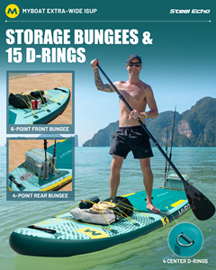 Tabla de Paddle Surf Hinchable Personalizada al por Mayor 11'6''*35''*6'' para Pesca de Lubina - Product Image 4