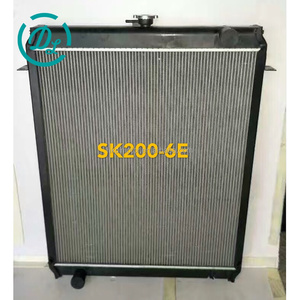 ถังน้ำหม้อน้ำอะลูมิเนียมสำหรับรถขุด EexcavaStart SK200-6E รุ่น YN05P00035S001 ทนทาน แกนอะลูมิเนียมประสิทธิภาพสูง - Product Image 3