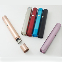 यूएसबी लेजर सूचक के साथ rechargeable लिथियम बैटरी