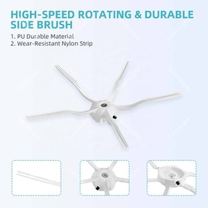 Remplacement adapté pour <span class=keywords><strong>Xiaomi</strong></span> <span class=keywords><strong>Roborock</strong></span> <span class=keywords><strong>S7</strong></span> MaxV <span class=keywords><strong>Ultra</strong></span> rouleau brosse latérale vadrouille tissu Hepa filtre sac à poussière pièces d'aspirateur robotique - Product Image 5