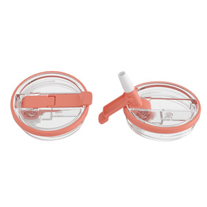 Maekawa 40oz Car Cup Lid Sealed Transparent With Straw Waterproof Cover For Travel Use - Product Image 2
