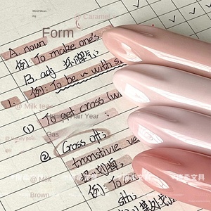 Giapponese ad alto valore di colore doppia testa gradiente evidenziatore tricolore penna per gli studenti obliqua in chiave - Product Image 4