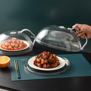 ฝาครอบกันฝุ่นสำหรับครัว C252 อุปกรณ์เสริมสำหรับถนอมอาหาร ใช้กับไมโครเวฟและเตาอบ ป้องกันอาหารกระเด็น - Product Image 6