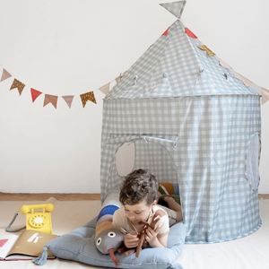 Tente de jeu pour tout-petits unisexe, design pop-up facile, durable, sûr, en polyester 190T, pour les sports et les jouets doux, pour l'intérieur - Product Image 3