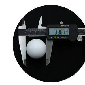 KY24028 Sfere in Plastica POM PTFE Bianche ad Alta Precisione 30MM-45MM Piccole Sfere Solide Servizio di Taglio Personalizzato all'Ingrosso - Product Image 3