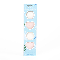 Bombas de Cóctel con Forma de Corazón y Flor, Comestibles, Brillantes, Mezcladores de Bebidas, Bombas Efervescentes para Bebidas, Set de Regalo al por Mayor
