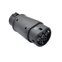 Chargeur rapide EV SAE J1772 vers prise de charge IEC62196-2 Adaptateur EV SAE J1772 IEC62196 Adaptateur de charge pour véhicule électrique