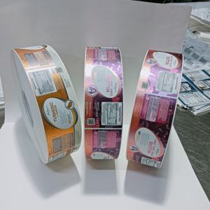 Autocollants adhésifs de bouteille pour complément <span class=keywords><strong>alimentaire</strong></span> <span class=keywords><strong>Chrome</strong></span> argent brillant étiquettes d'emballage en rouleau étanche étiquette de pilule de médecine personnalisée - Product Image 1