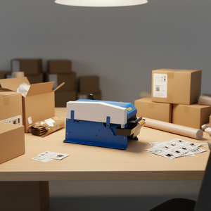 Dispensador de cinta manual Vevor activado por agua de 39.4 x 3.94 pulgadas para embalaje de cajas y uso en oficina - Product Image 2