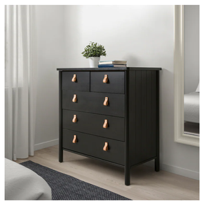 Commodes de chambre à coucher modernes à vendre Commodes en bois <span class=keywords><strong>massif</strong></span> bon marché Meubles de chambre à coucher 6 tiroirs - Product Image 6