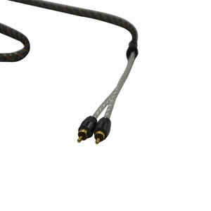 Câbles RCA 5m, câble audio en cuivre pur, gaine tressée, mâle-mâle, pour amplificateur de voiture, connexion de subwoofer - Product Image 4