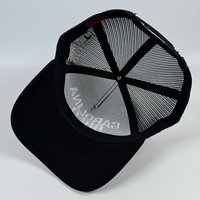 Gorra de béisbol de red de moda al aire libre OEM para adultos con bordado sombreros de camionero de perfil alto personalizados gorra de malla de alta calidad 5 paneles