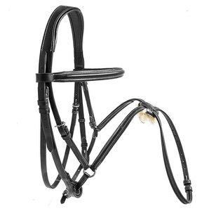 Brida Ecuestre para deportes al aire libre, cerrojo de cuero de caballo de diseño personalizado de alta calidad - Product Image 1