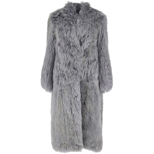 2025 High Quality Genuine Luxury Winter Extra Long <strong>Floor</strong> <strong>Length</strong> Sheep <strong>Coats</strong> Women Real Mongolian Lamb Fur <strong>Coat</strong> - Product Image 2