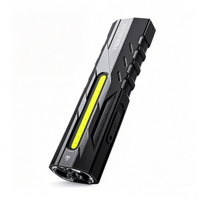 Lampe de travail LED WARSUN T9, vente chaude, 1000 mAh, longue durée de vie, lampe torche multifonction avec laser rouge
