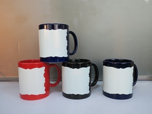 Tazza di caffè in bianco di sublimazione della foto astuta su misura all'ingrosso di progettazione 12 Oz ceramica - Product Image 2