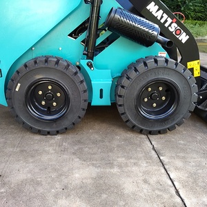 <span class=keywords><strong>Loader</strong></span> <span class=keywords><strong>Mini</strong></span> Skid Steer <span class=keywords><strong>Mattson</strong></span> ML525W yang Dilengkapi Mesin Diesel Kubota, Tipe Beroda untuk Penggunaan Serbaguna - Product Image 5