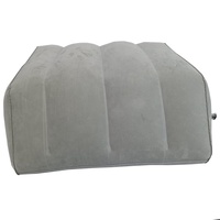 Coussin de pied en PVC floqué, coussin de soulagement de la douleur, canapé literie, oreiller de jambe, coussin de massage des pieds, coussin de jambe gonflable Portable de voyage