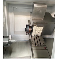 Tour CNC 4 axes à banc incliné avec rail de guidage linéaire TCK50DY-8, outillage mobile multi-axes