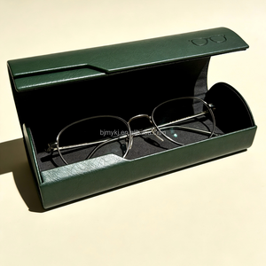 <span class=keywords><strong>Étui</strong></span> à <span class=keywords><strong>lunettes</strong></span> carré en <span class=keywords><strong>cuir</strong></span> PU fait main avec logo personnalisé, design tendance pour <span class=keywords><strong>lunettes</strong></span> - Product Image 2