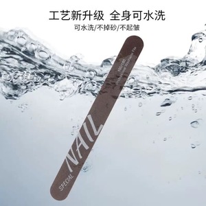 Nail salon tools: wooden nail <b>file</b> for ultra-thin natural nails, nail polishing, shaping, and polishing. - Product Image 3