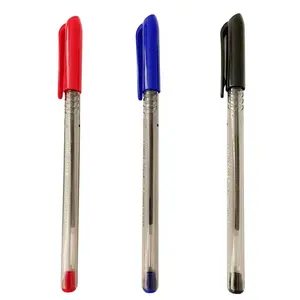 Africa easy ballpoint pen School Suppliers Stick Ball Pen Cheap Promotional pen for office