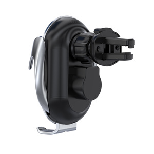 Support de téléphone de voiture HiTao 15W à chargement sans fil rapide, fixation sur grille d'aération, serrage automatique, détection tactile - Product Image 4